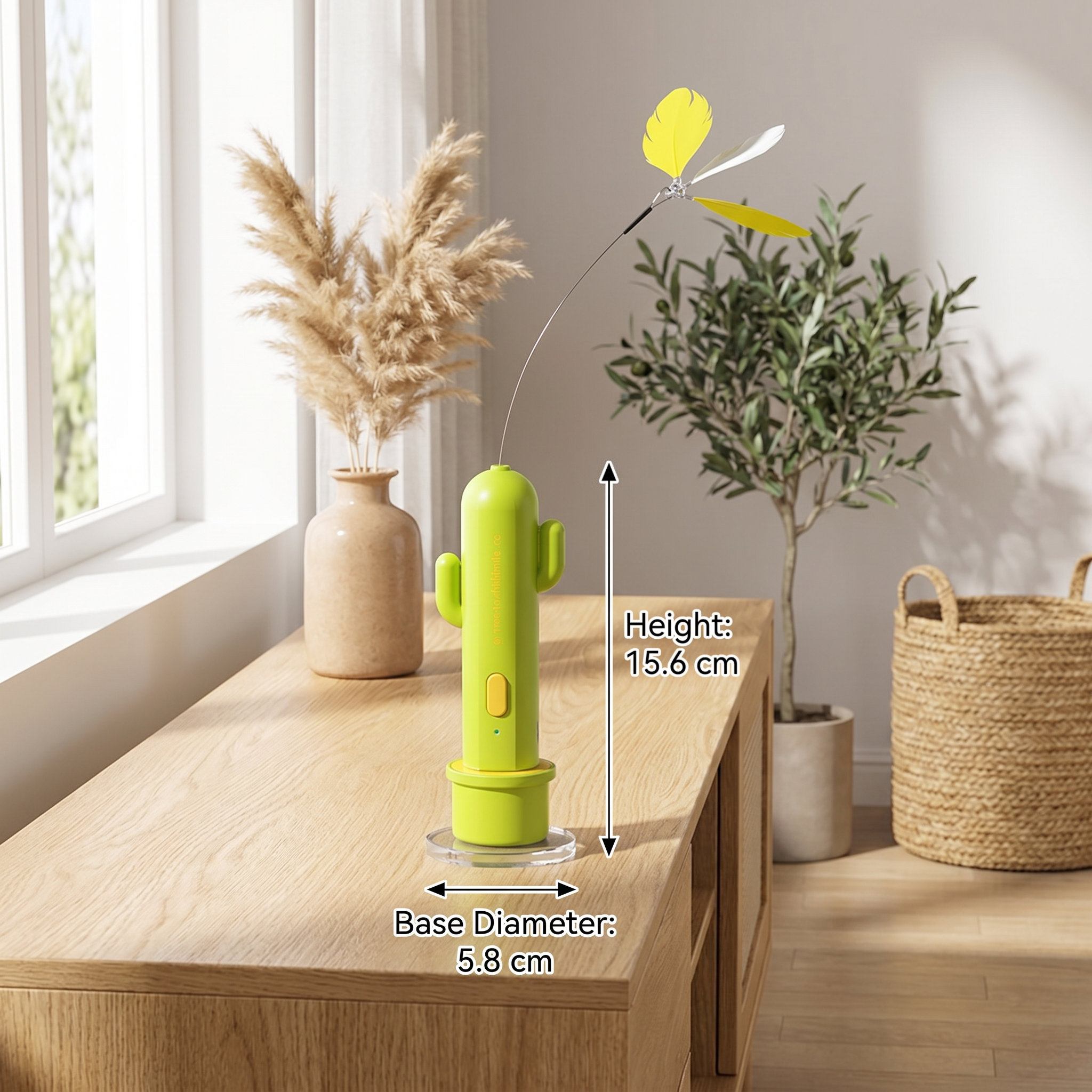 2in1 Automatic Butterfly & Laser Cat Toy