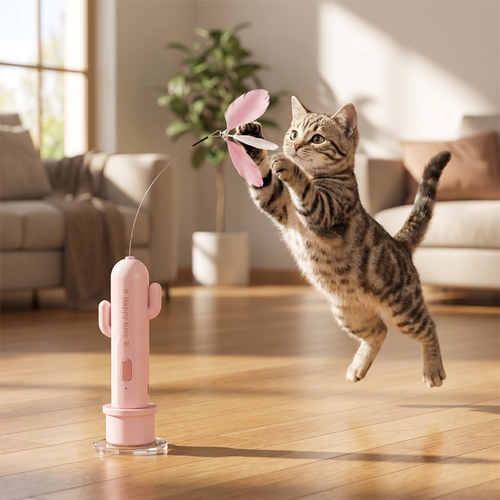 2in1 Automatic Butterfly & Laser Cat Toy